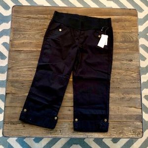 Cropped Maternity Pants